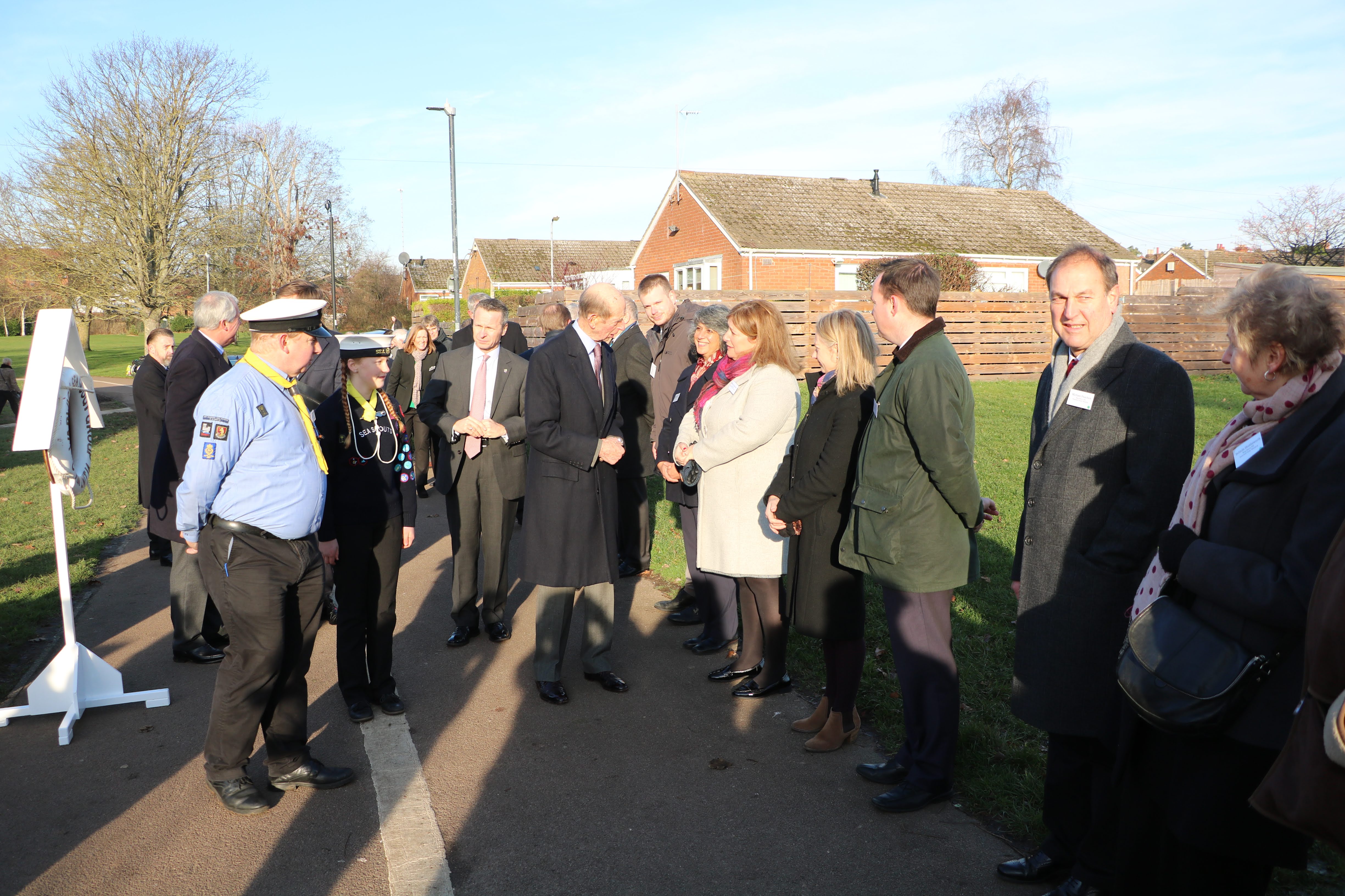 Duke of Kent Visits Sea Scouts Featured Image